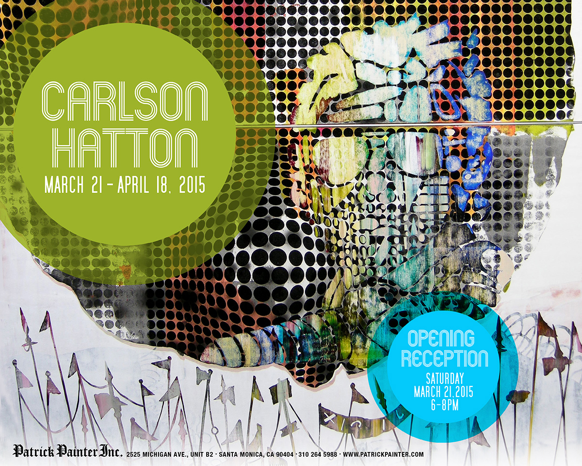 Carlson Hatton Exhibition showcard